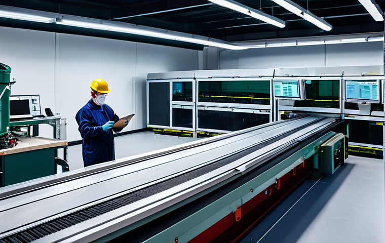 A wide, professional shot of a modern, clean waste sorting facility in a vibrant European city. Advanced robotic arms with optical scanners are precisely identifying and separating various recycled materials on high-speed conveyor belts. The facility is brightly lit with energy-efficient LED lights, showcasing a highly automated and efficient process. A professional, fully clothed technician in modest work attire is monitoring the operations from a control room, reflecting innovation and progress in sustainable resource management. This image emphasizes precision and technological advancement in waste transformation. Safe for work, appropriate content, fully clothed, professional dress, perfect anatomy, correct proportions, natural pose, well-formed hands, proper finger count, natural body proportions, high-quality, professional photography.